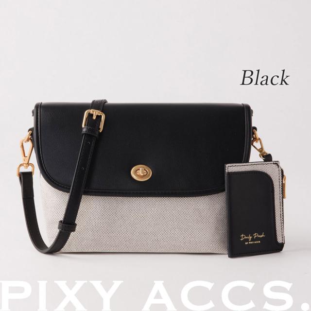 保証付 返品OK  日本正規代理店  2024 PIXY ACCS. ピクシーアックス  DS230003 レディース カジュアル キャンバス ビーガンレザー クラシカル ショルダーバッグ 通学 20代 30代 40代 50代 60代 台湾 Motif帆布側背包 組合 帆布 ナナメ掛け 撥水 バイカラー 帆布 DAILY PRESH 保証付 返品OK 日本正規代理店 2024 PIXY ACCS. ピクシーアックス
