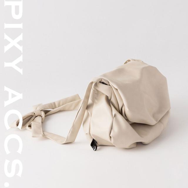 保証付 返品OK 日本正規代理店 PIXY ACCS. ピクシーアックス GH240005 レディース ビーガンレザー 3WAY ショルダーバッグ ナナメ掛けショルダー ソフト リュックサック ナップサック 大人カジュアル 通勤通学 人気 20代 30代 40代 50代 60代 台湾 Vibe鬆弛三用後背包_12