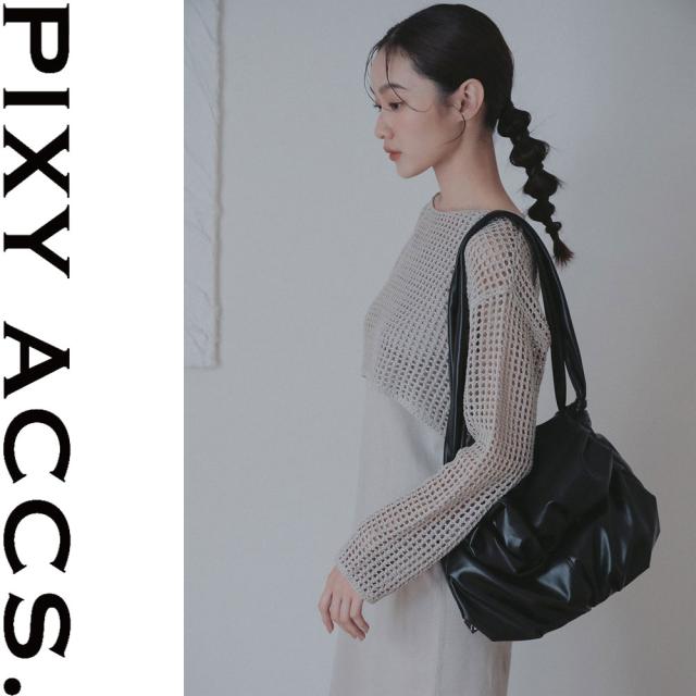 保証付 返品OK 日本正規代理店 PIXY ACCS. ピクシーアックス GH240005 レディース ビーガンレザー 3WAY ショルダーバッグ ナナメ掛けショルダー ソフト リュックサック ナップサック 大人カジュアル 通勤通学 人気 20代 30代 40代 50代 60代 台湾 Vibe鬆弛三用後背包_1