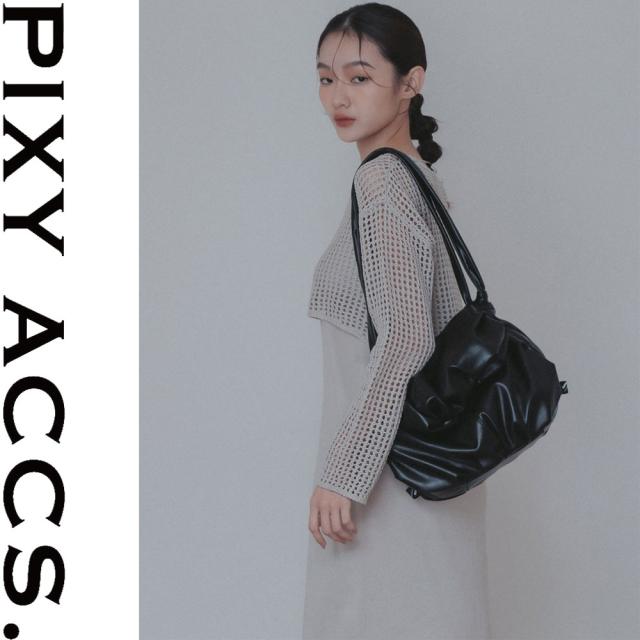保証付 返品OK 日本正規代理店 PIXY ACCS. ピクシーアックス GH240005 レディース ビーガンレザー 3WAY ショルダーバッグ ナナメ掛けショルダー ソフト リュックサック ナップサック 大人カジュアル 通勤通学 人気 20代 30代 40代 50代 60代 台湾 Vibe鬆弛三用後背包_5