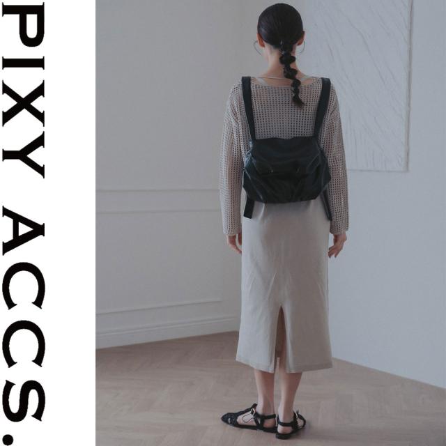 保証付 返品OK 日本正規代理店 PIXY ACCS. ピクシーアックス GH240005 レディース ビーガンレザー 3WAY ショルダーバッグ ナナメ掛けショルダー ソフト リュックサック ナップサック 大人カジュアル 通勤通学 人気 20代 30代 40代 50代 60代 台湾 Vibe鬆弛三用後背包_7