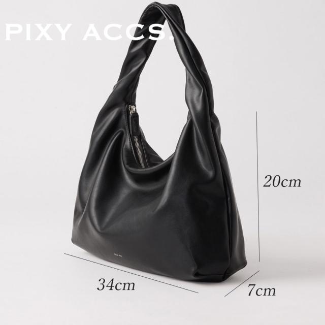 保証付 返品OK 日本正規代理店 PIXY ACCS. ピクシーアックス GR230013 レディース シンプルリッチ ロゴ トートバッグ ショルダーバッグ 大きめ ビジネス 大容量 マザーズバッグ 通勤通学 レザー ブランド 20代 30代 40代 50代 60代 台湾 Boho 恣意手提包 GRN-RE_6