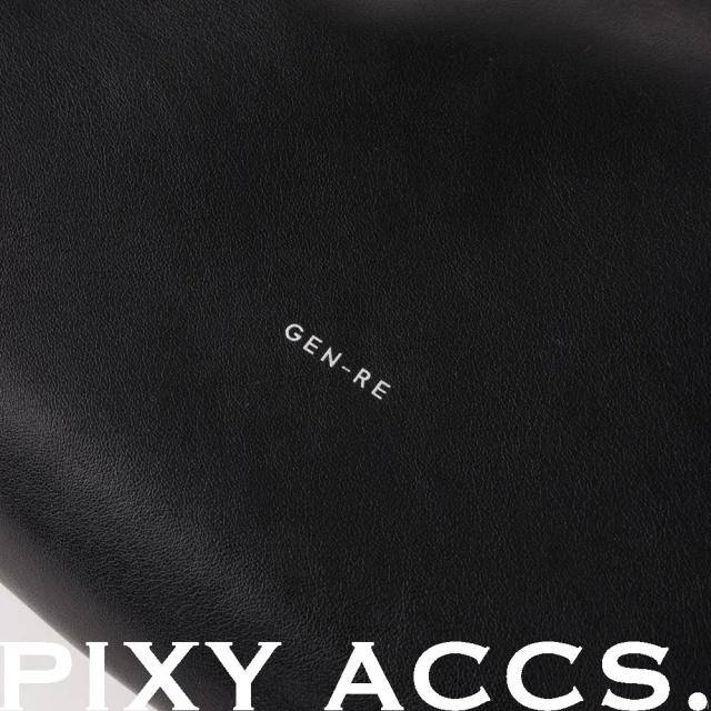 保証付 返品OK 日本正規代理店 PIXY ACCS. ピクシーアックス GR230013 レディース シンプルリッチ ロゴ トートバッグ ショルダーバッグ 大きめ ビジネス 大容量 マザーズバッグ 通勤通学 レザー ブランド 20代 30代 40代 50代 60代 台湾 Boho 恣意手提包 GRN-RE_8