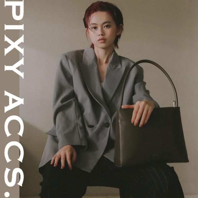 保証付 返品OK 日本正規代理店 PIXY ACCS. ピクシーアックス GR230015 レディース オトナエレガント スクエアバッグ 通勤通学 レザー 20代 30代 40代 50代 60代 台湾 Minus 減法手提方包 バック トートバッグ 冠婚葬祭 ビジネスバッグ シンプル ハンドバッグ GRN-RE_1