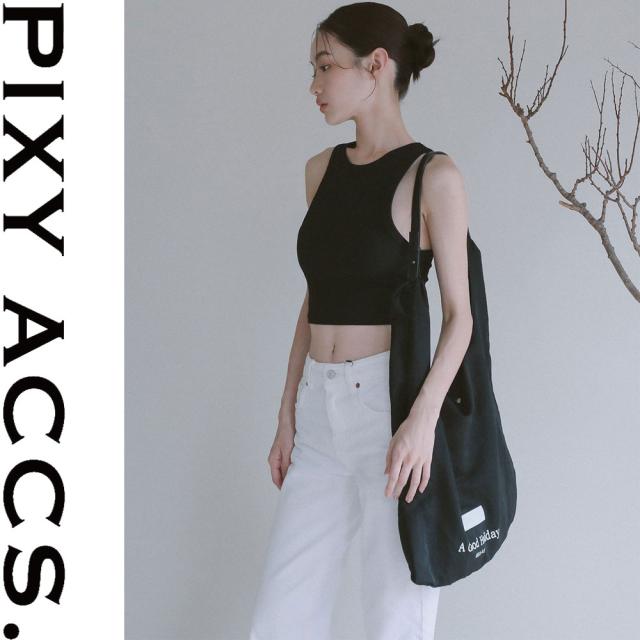 保証付 返品OK 日本正規代理店 PIXY ACCS. ピクシーアックス GR240004 レディース ナイロン 2WAY エコバッグ ショルダーバッグ ハンドバッグ 大人カジュアル 通勤通学 ビーガンレザー 人気 20代 30代 40代 50代 60代 台湾 Lithe 剪裁大包 GRN-RE Softer永續購物袋_6