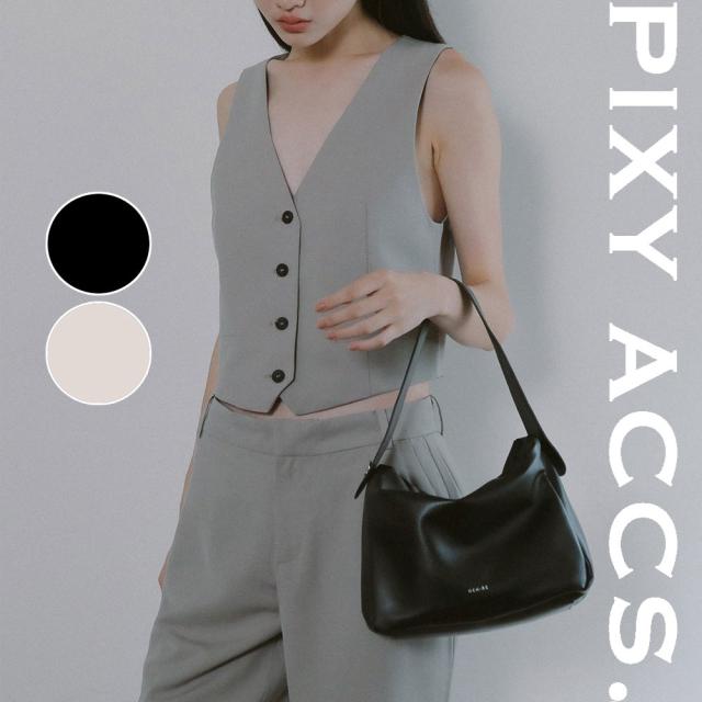 保証付 返品OK 日本正規代理店 2024 PIXY ACCS. ピクシーアックス GR240009 レディース ヒュッゲジッパーバッグ ショルダーバッグ ハンドバッグ トートバッグ ビジネス エレガント 通勤通学 レザー 人気 20代 30代 40代 50代 60代 台湾 Lullaby 拉?小包 GRN-RE クール