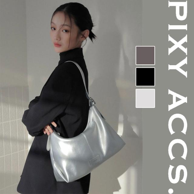 保証付 返品OK  日本正規代理店  2024 PIXY ACCS. ピクシーアックス  GR240017 レディース トートバッグバッグ ワンショルダーバッグ シングルショルダー ビジネス エレガント 通勤通学 レザー 人気 20代 30代 40代 50代 60代 台湾 Lithe 剪裁小包 GRN-RE 旅行 大人可愛い