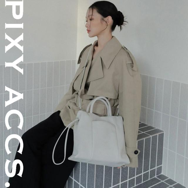 保証付 返品OK 日本正規代理店 PIXY ACCS. ピクシーアックス GR240018 レディース ハンドバッグ トートバッグバッグ ショルダー ビジネス エレガント 通勤通学 レザー 人気 20代 30代 40代 50代 60代 台湾 Lattice 拉提包 GRN-RE 旅行 大人可愛い 大きめ お仕事用_5
