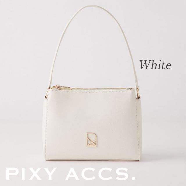 保証付 返品OK 日本正規代理店  PIXY ACCS. ピクシーアックス PX220042 レディース エレガント リッチ ビーガンレザー 2way トートバッグ ポーチ バッグ ショルダー 仕切り 通勤通学 レザー 20代 30代 40代 50代 60代 台湾 窗外光景小側背包 大人シンプル ナナメ掛け_17