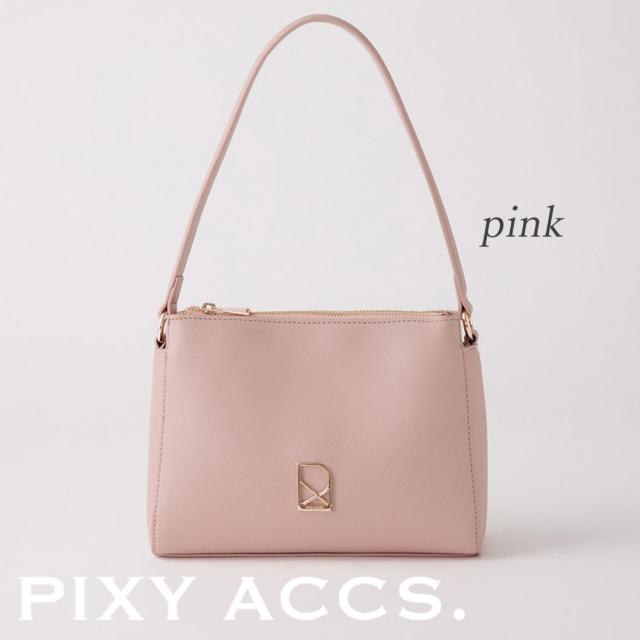 保証付 返品OK 日本正規代理店  PIXY ACCS. ピクシーアックス PX220042 レディース エレガント リッチ ビーガンレザー 2way トートバッグ ポーチ バッグ ショルダー 仕切り 通勤通学 レザー 20代 30代 40代 50代 60代 台湾 窗外光景小側背包 大人シンプル ナナメ掛け_8