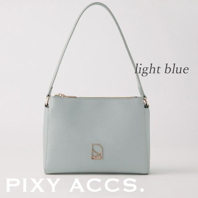 保証付 返品OK 日本正規代理店  PIXY ACCS. ピクシーアックス PX220042 レディース エレガント リッチ ビーガンレザー 2way トートバッグ ポーチ バッグ ショルダー 仕切り 通勤通学 レザー 20代 30代 40代 50代 60代 台湾 窗外光景小側背包 大人シンプル ナナメ掛け_9