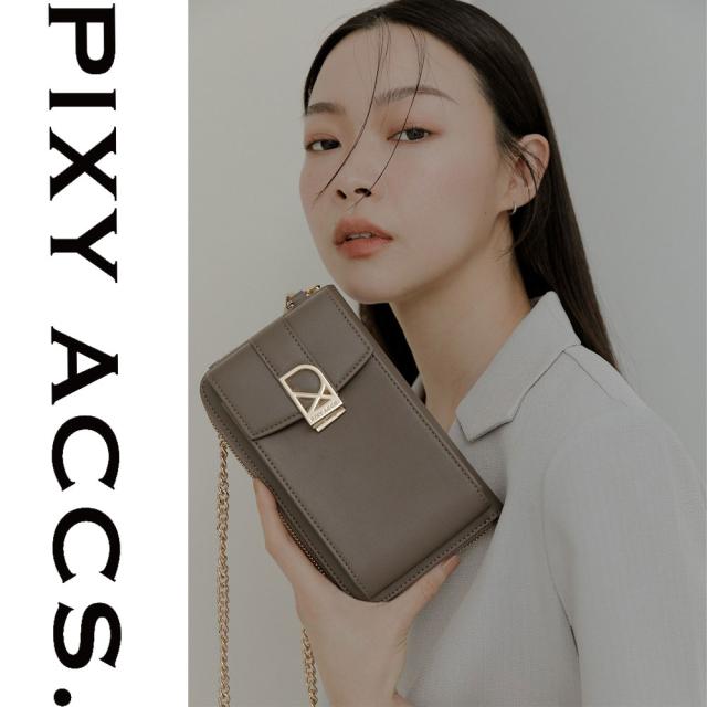 保証付 返品OK  日本正規代理店  2024 PIXY ACCS. ピクシーアックス  PX230006 レディース 14pro収納可 多機能クロスボディフォーンバッグ スマホバッグ 通勤通学 レザー 20代 30代 40代 50代 60代 台湾 閃閃發光的精美手機殼 ナナメ掛け お財布バッグ 小さめ 一体型 ミニ 保証付 返品OK 日本正規代理店 2024 PIXY ACCS. ピクシーアックス