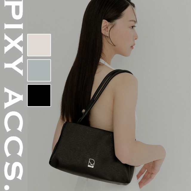 保証付 返品OK 日本正規代理店 2024 PIXY ACCS. ピクシーアックス PX24000852 レディース レトロクラシカル バックル ショルダーバッグ