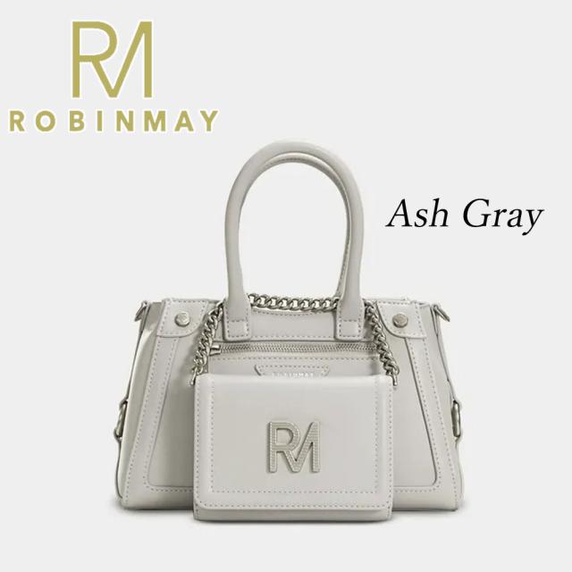 保証付 返品OK 正規品 ROBINMAY ロビンメイ B170 RM 狂想手提包(M) レディース RMロゴ トートバッグ ハンドバッグ ポーチ付き 春夏秋冬 ビーガンレザー ヴィーガン 30代 40代 50代 60代 公式 バックル ロゴ 小さめサイズ ホワイトデー ギフト 台湾人気ブランド_5