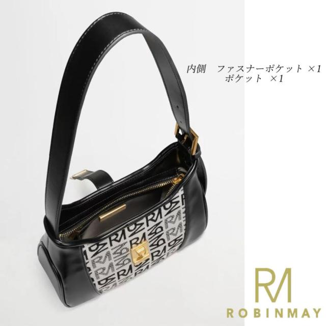 保証付 返品OK ROBINMAY ロビンメイ 正規代理店 B188 Mirror Totem Shoulder Bagクラッチ ミニショルダーバッグ コインケース付き ショルダー ビーガンレザー　公式_8
