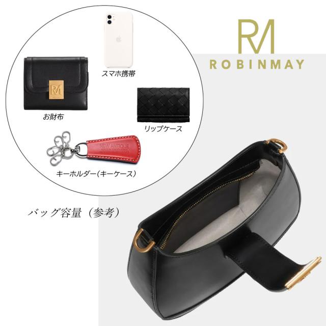 保証付 返品OK 正規品 ROBINMAY ロビンメイ B200 Land of Water Shoulder Bag レディース RMロゴ エレガントチェーンショルダーバッグ ナナメ掛け ハンドバッグ 春夏秋冬 ビーガンレザー ヴィーガン ミニバッグ シルバー 三角ロゴ 20代 30代 40代 50代 60代 公式_14