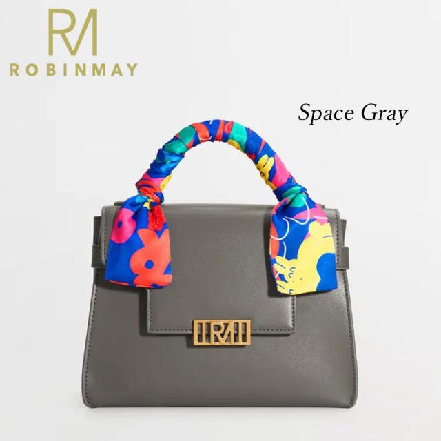 保証付 返品OK 正規品 ROBINMAY ロビンメイ B224 paint my mind 手提包 レディース RMロゴ レトロ ミニショルダーバッグ ハンドバッグ ショルダー 春夏秋冬 ビーガンレザー ヴィーガン 人気 30代 40代 20代 台湾発 手描き カラフル シルクスカーフ 2way バッグ_7