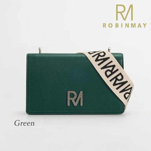 保証付 返品OK ROBINMAY ロビンメイ 正規代理店 C230 Playful DNA Crossbody Bag レディース RMロゴ アンティーク スクエアハンドバッグ ジャガードショルダー 春夏秋冬 ビーガンレザー ヴィーガン 人気 30代 40代 20代 SDGs サステナブル クラシカル チェーン 公式_4