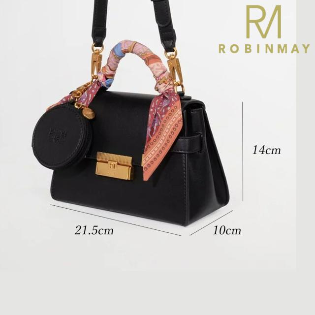 保証付 返品OK ROBINMAY ロビンメイ 正規代理店 C253 Dancing Flower Handbag レディース RMロゴ アンティーク ハンドバッグ サークルコインケース付 シルクスカーフ レトロクラシカル 春夏秋冬 ビーガンレザー ヴィーガン 人気 30代 40代 SDGs サステナブル 公式_10