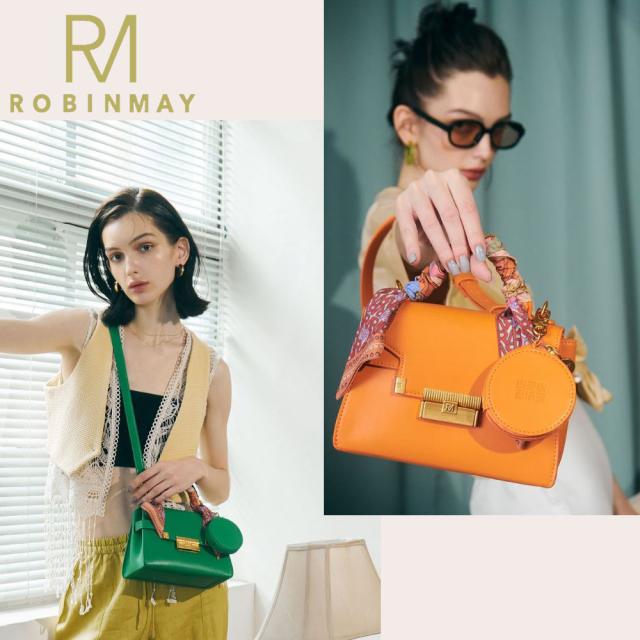 保証付 返品OK ROBINMAY ロビンメイ 正規代理店 C253 Dancing Flower Handbag レディース RMロゴ アンティーク ハンドバッグ サークルコインケース付 シルクスカーフ レトロクラシカル 春夏秋冬 ビーガンレザー ヴィーガン 人気 30代 40代 SDGs サステナブル 公式_3