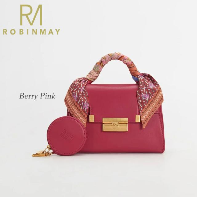 保証付 返品OK ROBINMAY ロビンメイ 正規代理店 C253 Dancing Flower Handbag レディース RMロゴ アンティーク ハンドバッグ サークルコインケース付 シルクスカーフ レトロクラシカル 春夏秋冬 ビーガンレザー ヴィーガン 人気 30代 40代 SDGs サステナブル 公式_4