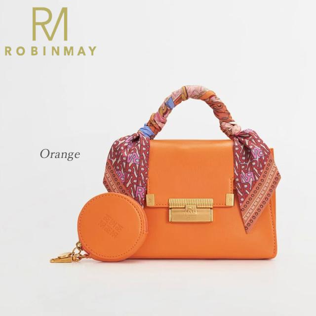 保証付 返品OK ROBINMAY ロビンメイ 正規代理店 C253 Dancing Flower Handbag レディース RMロゴ アンティーク ハンドバッグ サークルコインケース付 シルクスカーフ レトロクラシカル 春夏秋冬 ビーガンレザー ヴィーガン 人気 30代 40代 SDGs サステナブル 公式_5