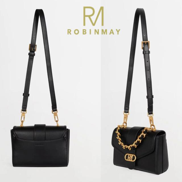 保証付 返品OK 正規品 ROBINMAY ロビンメイ C264 Hot Love Crossbody Bag レディース RMロゴ ロマンス エレガント スクエア ハンドバッグ チェーンハンドル ビーガンレザー ヴィーガン ポーチ付き 30代 40代 20代 SDGs サステナブル 台湾 パスケース付 ショルダー_9
