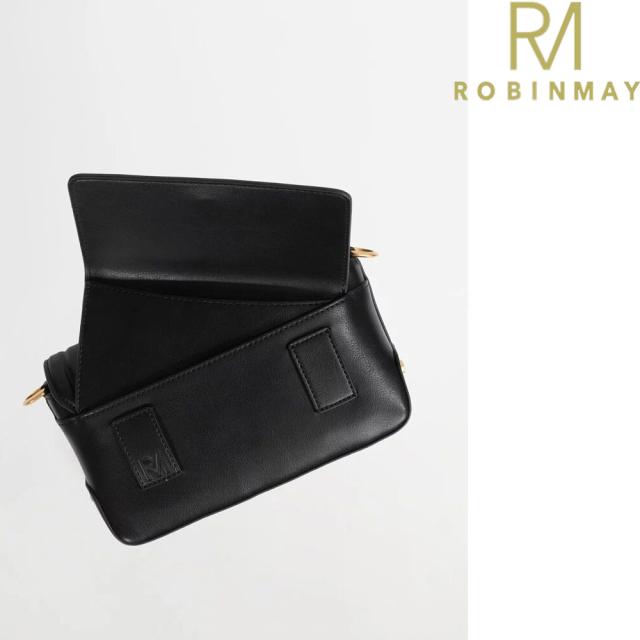 保証付 返品OK 正規品 ROBINMAY ロビンメイ C266 Rose Velvet Crossbody Bag レディース RMロゴ ミニハンドバッグ チェーンショルダー 小さめ ウエストポーチ 春夏秋冬 ビーガンレザー ヴィーガン 人気 30代 40代 20代 SDGs サステナブル ボディバッグ 台湾 大人_16