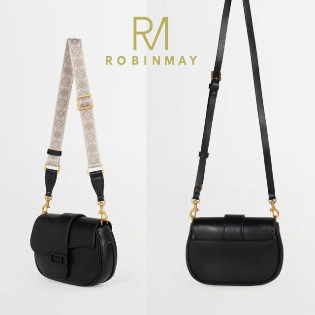 保証付 返品OK  正規品  2024 ROBINMAY ロビンメイ  C287 Hepburn Crossbody Bag(M)  レディース RMロゴ 半円型 ミニ レトロ ショルダーバッグ ジャガードロゴ刺繍ショルダー ビーガンレザー ヴィーガン 人気 30代 40代 20代 50代 60代 SDGs サステナブル 台湾発 クラシカル 保証付 返品OK 正規品 2024 ROBINMAY ロビンメイ C287 Hepburn