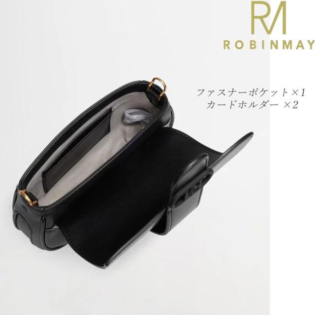 保証付 返品OK 正規品 ROBINMAY ロビンメイ C287 Hepburn Crossbody Bag(M) レディース RMロゴ 型 ミニ レトロ ショルダーバッグ ジャガードロゴ刺繍ショルダー ビーガンレザー ヴィーガン 人気 30代 40代 20代 50代 60代 SDGs サステナブル 台湾発 クラシカル_13
