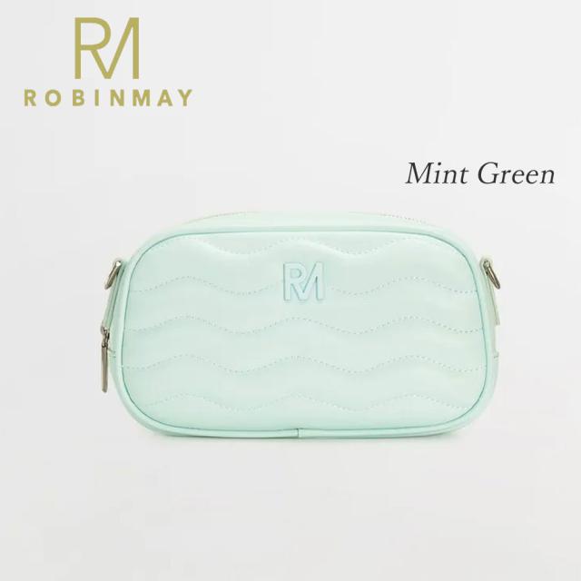 保証付 返品OK 正規品 2024 ROBINMAY ロビンメイ C311 波光浪潮方塊斜