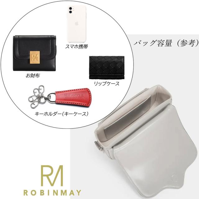 保証付 返品OK 正規品 ROBINMAY　ロビンメイ C349 桃心蔓蔓斜背包 レディース バイカラー ハートロゴ レトロ ショルダー クラシカル 春夏秋冬レザー ヴィーガン サステナブル 大人可愛い 台湾発　20代 30代 40代 50代 60代 公式 ミニショルダー スクエアバッグ_18