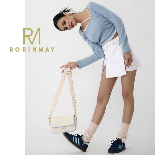 保証付 返品OK 正規品 ROBINMAY ロビンメイ C367 レディース RMロゴ スクエアバッグ ハンドバッグ 2WAY 肩掛け ビーガンレザー ヴィーガン 人気 50代30代 40代 20代 SDGs サステナブル 台湾発 鞄 ジャガードロゴショルダー ショルダー ミニバッグ 獵奇部落斜背包_6
