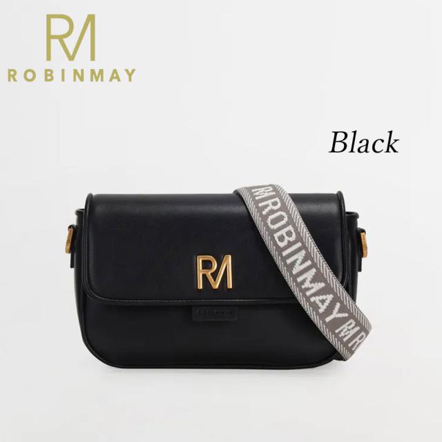 保証付 返品OK 正規品 ROBINMAY ロビンメイ C367 レディース RMロゴ スクエアバッグ ハンドバッグ 2WAY 肩掛け ビーガンレザー ヴィーガン 人気 50代30代 40代 20代 SDGs サステナブル 台湾発 鞄 ジャガードロゴショルダー ショルダー ミニバッグ 獵奇部落斜背包_7