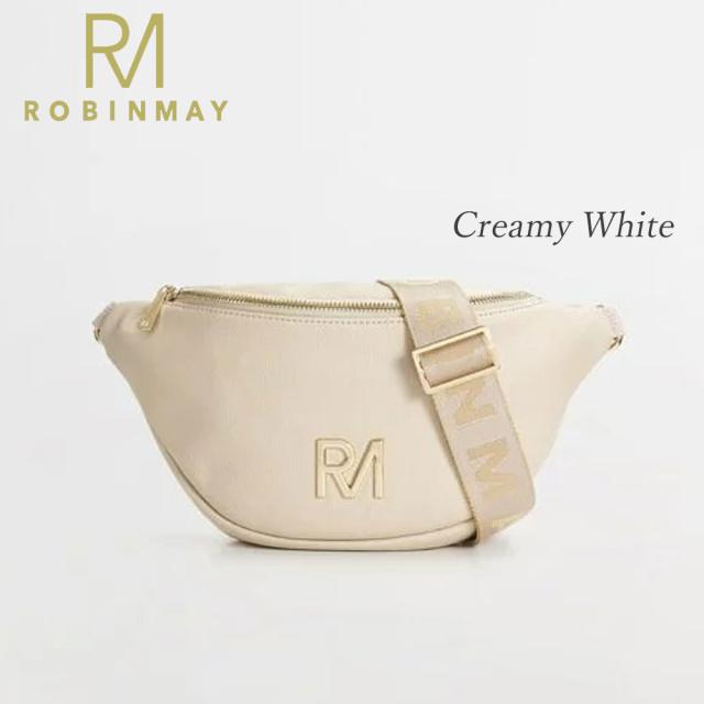 保証付 返品OK  正規品  2024 ROBINMAY ロビンメイ  I029 Mont　 (M) ユニセックス 男女兼用 RMロゴ ナナメ掛けショルダーバッグ チェストバッグ サコッシュ ボディバッグ ビーガンレザー ヴィーガン SDGs サステナブル ウエストバッグ 20代 30代 40代 50代 60代 公式
