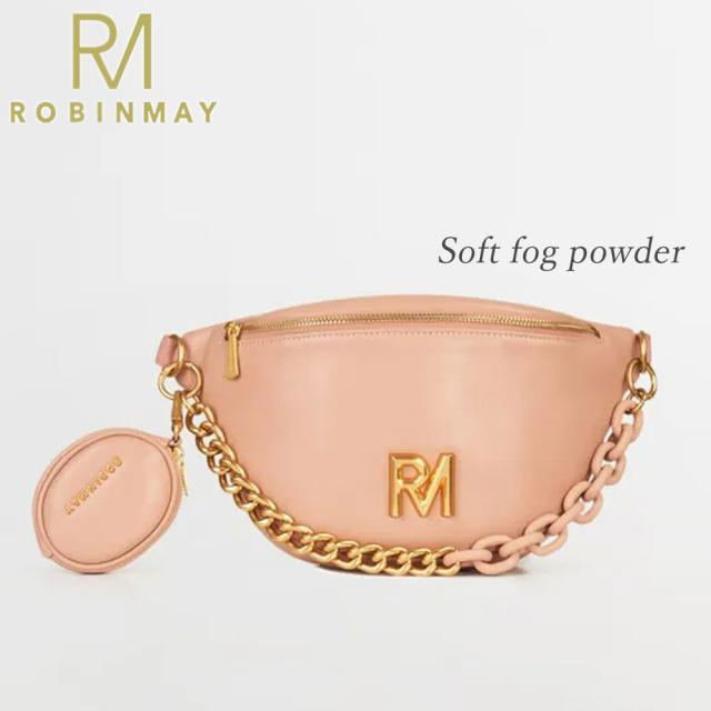 保証付 返品OK 正規品 ROBINMAY ロビンメイ I045 Limited Ella Collection-Mont Chest Bag レディース RMロゴ ジャガード刺繍ショルダー ナナメ掛バッグ サコッシュ チェーンハンドル ビーガンレザー ヴィーガン 30代 40代 SDGs ボディバッグ コインケース付 台湾_7