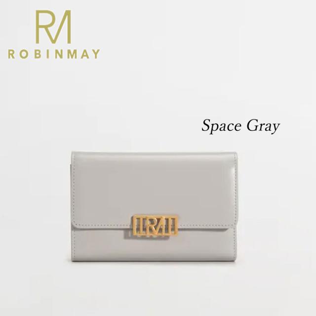 保証付 返品OK 正規品 2024 ROBINMAY ロビンメイ L108 巴洛克真皮中夾