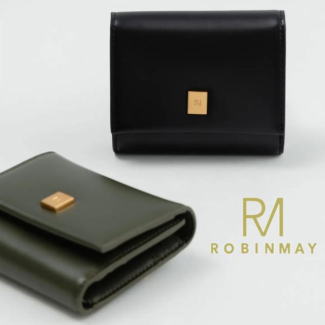 保証付 返品OK 正規品 2024 ROBINMAY ロビンメイ 財布 L127 荷絲真皮短