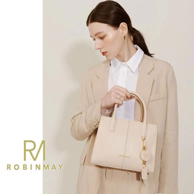 保証付 返品OK 正規品 ROBINMAY ロビンメイ WB044 レディース RMロゴ レトロ風 トートバック 2WAY 肩掛け ビーガンレザー ヴィーガン 人気 60代 50代30代 40代 20代 SDGs サステナブル 台湾発 鞄 Star of Champs Handbag 香?星辰手提包(M) ショルダー ボストン_6
