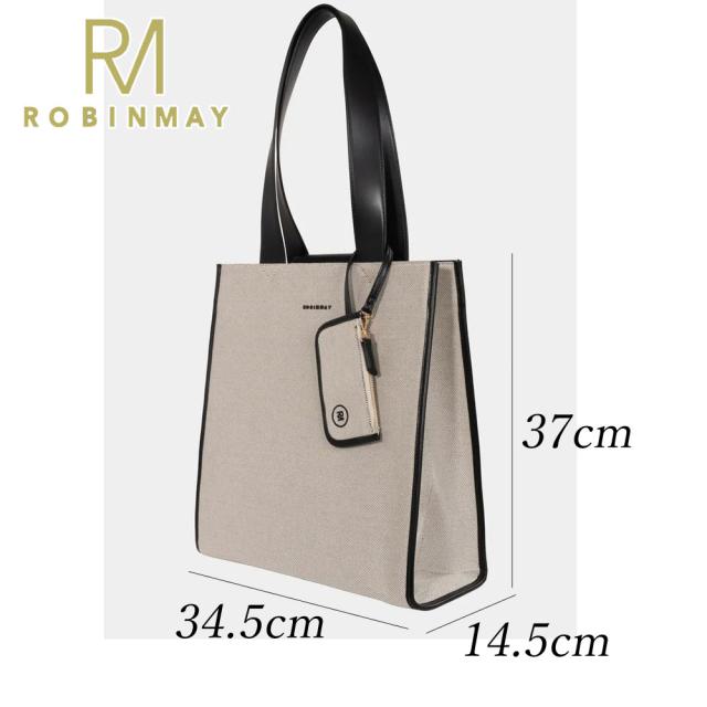 ROBINMAY ロビンメイ　ビジネス　キャンパス　バッグ ロビンメイ トートバッグ （保証付 返品OK 正規品 2024 ROBINMAY