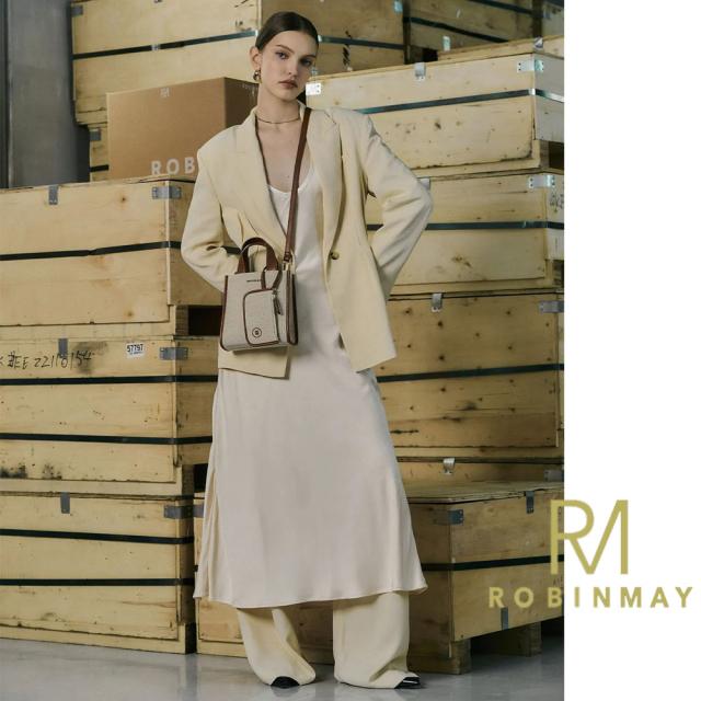 保証付 返品OK 正規品 2024 ROBINMAY ロビンメイ WB086 柏林麻布手提包