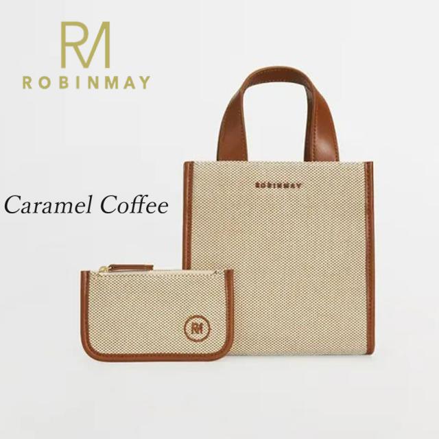 保証付 返品OK 正規品 2024 ROBINMAY ロビンメイ WB086 柏林麻布手提包