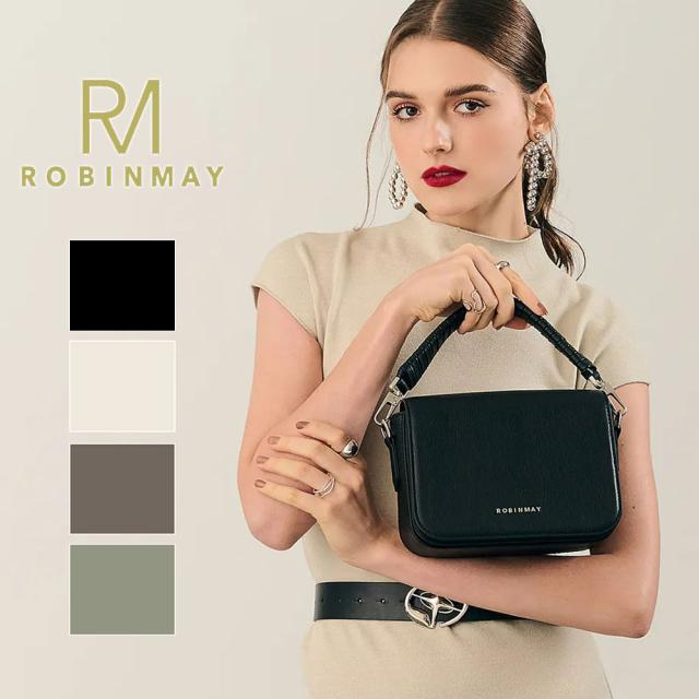 保証付 返品OK  正規品  2024 ROBINMAY ロビンメイ  WC098 Evernight Meteor Crossbody Bag レディース RMロゴ スクエア ハンドバッグ ショルダー ナナメ掛けショルダー 春夏秋冬 ビーガンレザー ヴィーガン 30代 40代 SDGs サステナブル シンプル 台湾 ボックス型 レトロ