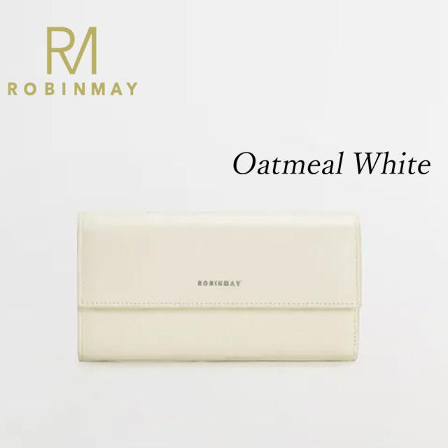 保証付 返品OK 正規品 2024 ROBINMAY ロビンメイ WJ028 言花真皮掀蓋長