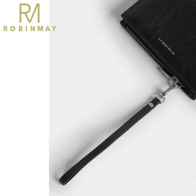 保証付 返品OK 正規品 2024 ROBINMAY ロビンメイ WL061 言花真皮中夾