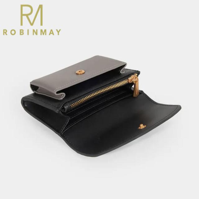 保証付 返品OK 正規品 ROBINMAY ロビンメイ WL066 夏洛特真皮?夾零錢包