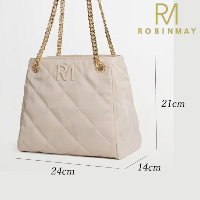 保証付 返品OK  正規品  ROBINMAY ロビンメイ Z308 Joy Shoulder Bag レディース スタイリッシュ RM ナイロンキルティング ショルダーバッグ 小さめ 春夏秋冬 ビーガンレザー ヴィーガン 人気 30代 40代  SDGs サステナブル  軽い 台湾発 チェーンショルダー ナナメ_11