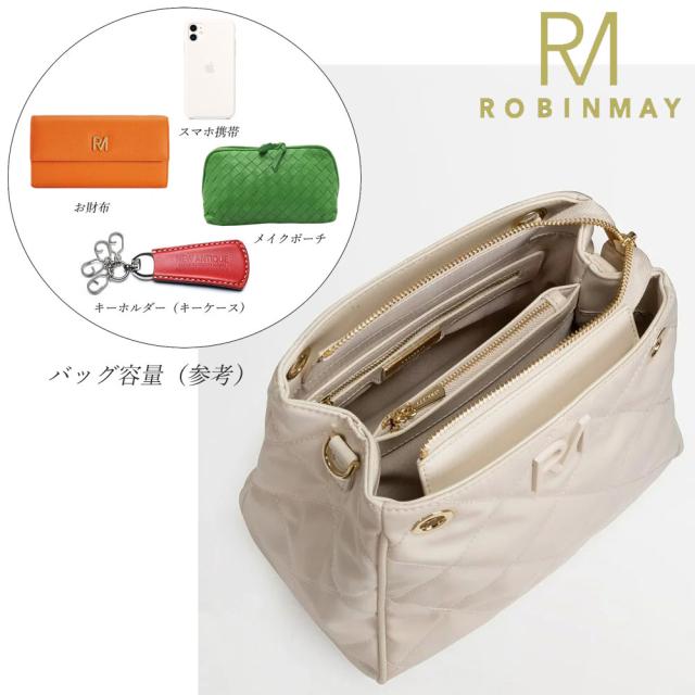保証付 返品OK  正規品  ROBINMAY ロビンメイ Z308 Joy Shoulder Bag レディース スタイリッシュ RM ナイロンキルティング ショルダーバッグ 小さめ 春夏秋冬 ビーガンレザー ヴィーガン 人気 30代 40代  SDGs サステナブル  軽い 台湾発 チェーンショルダー ナナメ_14