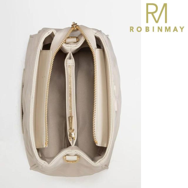保証付 返品OK  正規品  ROBINMAY ロビンメイ Z308 Joy Shoulder Bag レディース スタイリッシュ RM ナイロンキルティング ショルダーバッグ 小さめ 春夏秋冬 ビーガンレザー ヴィーガン 人気 30代 40代  SDGs サステナブル  軽い 台湾発 チェーンショルダー ナナメ_15