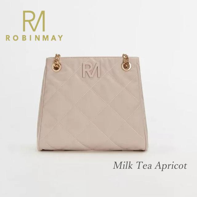 保証付 返品OK  正規品  ROBINMAY ロビンメイ Z308 Joy Shoulder Bag レディース スタイリッシュ RM ナイロンキルティング ショルダーバッグ 小さめ 春夏秋冬 ビーガンレザー ヴィーガン 人気 30代 40代  SDGs サステナブル  軽い 台湾発 チェーンショルダー ナナメ_5